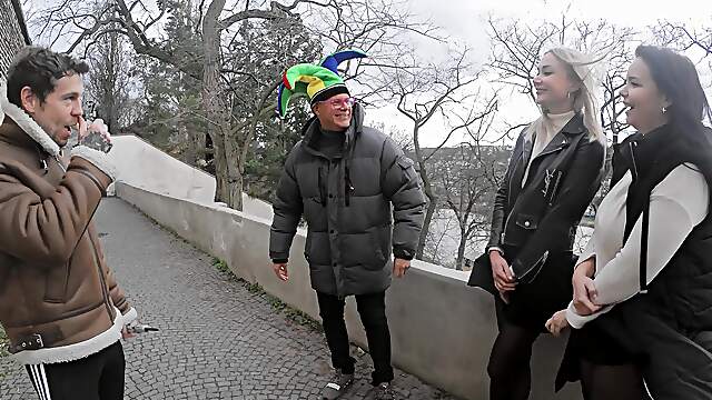 Group sex with dan, sofia, matt, venera, and dean in wild action